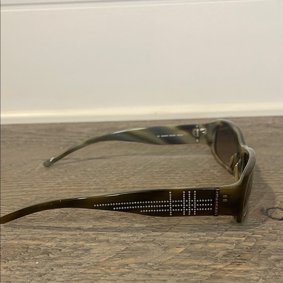 NWOT VTG Burberry 135 8483/S BXCD 57 14 Wmns Olive Nova Check Sunglasses - Picture 7 of 11